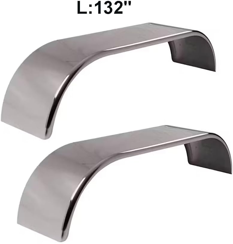 Step-by-step guide for 132 stainless steel truck fenders pair,should I buy stainless steel truck fenders,stainless steel truck fenders vs alternatives,132 inch truck fenders pros cons,best full fender pair for Peterbilt,stainless steel half tandem fender kit worth buying - complete tutorial