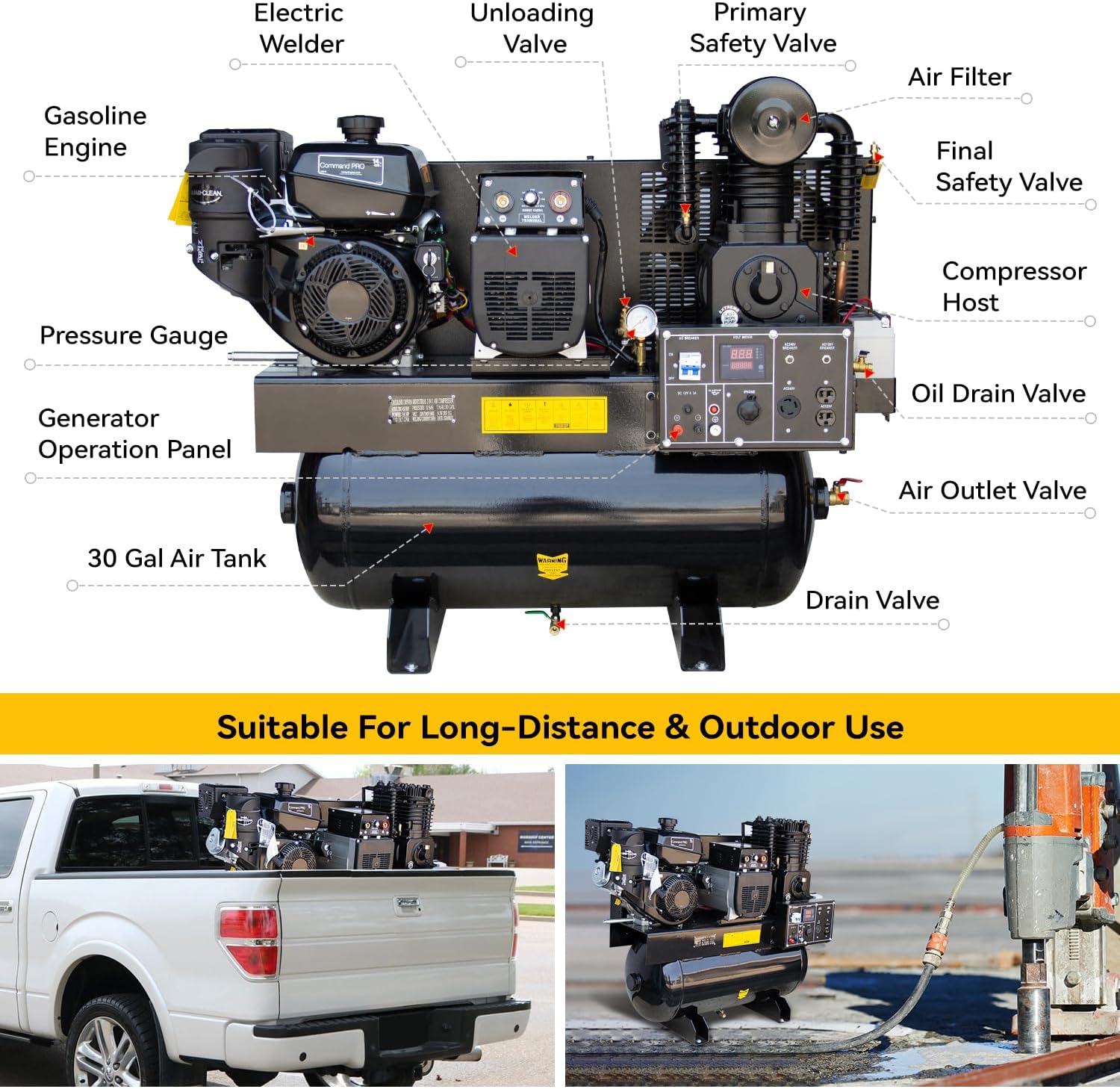 Step-by-step guide for 15hp gas air compressor generator,should i buy 3in1 compressor generator welder,gas powered air compressor generator pros cons,best portable construction air compressor,15hp air compressor generator worth buying,industrial truck mounted compressor generator - complete tutorial