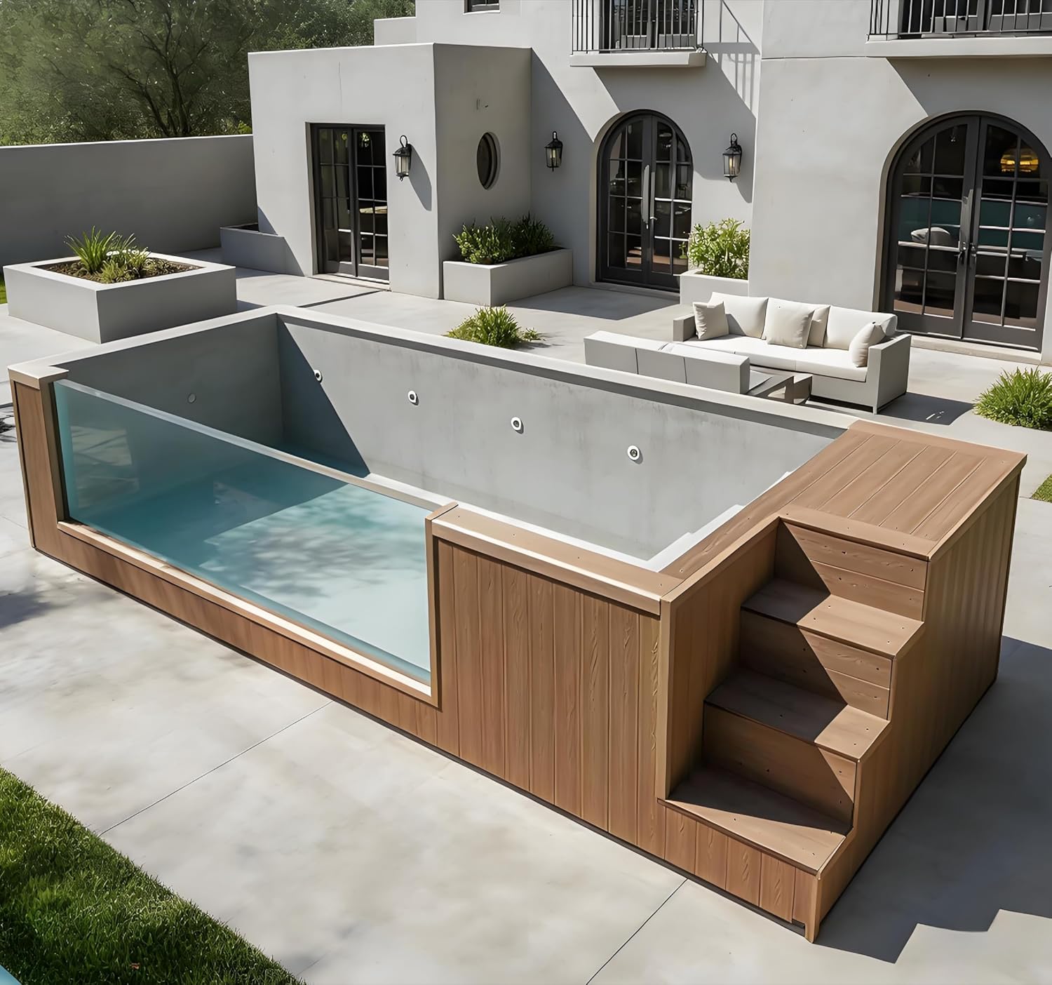 20ft shipping container pool worth it,should I buy a 20ft container pool,20ft container pool pros and cons,best no dig above ground pool,container pool vs traditional pool,20ft shipping container pool honest performance testing and real-world results