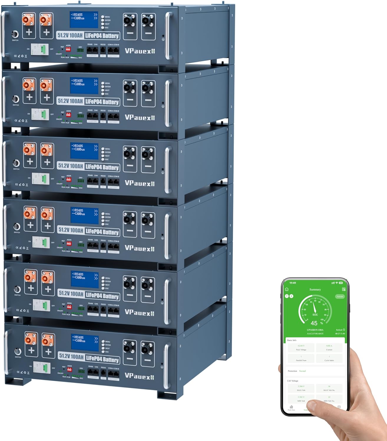 48V 100Ah rack battery worth buying,should I buy 48V 100Ah rack battery,VPauexii 48V battery pros cons,best 48V server rack battery for solar,48V 100Ah lithium battery vs alternatives,48V rack battery compatible with Victron - detailed features and technical specifications
