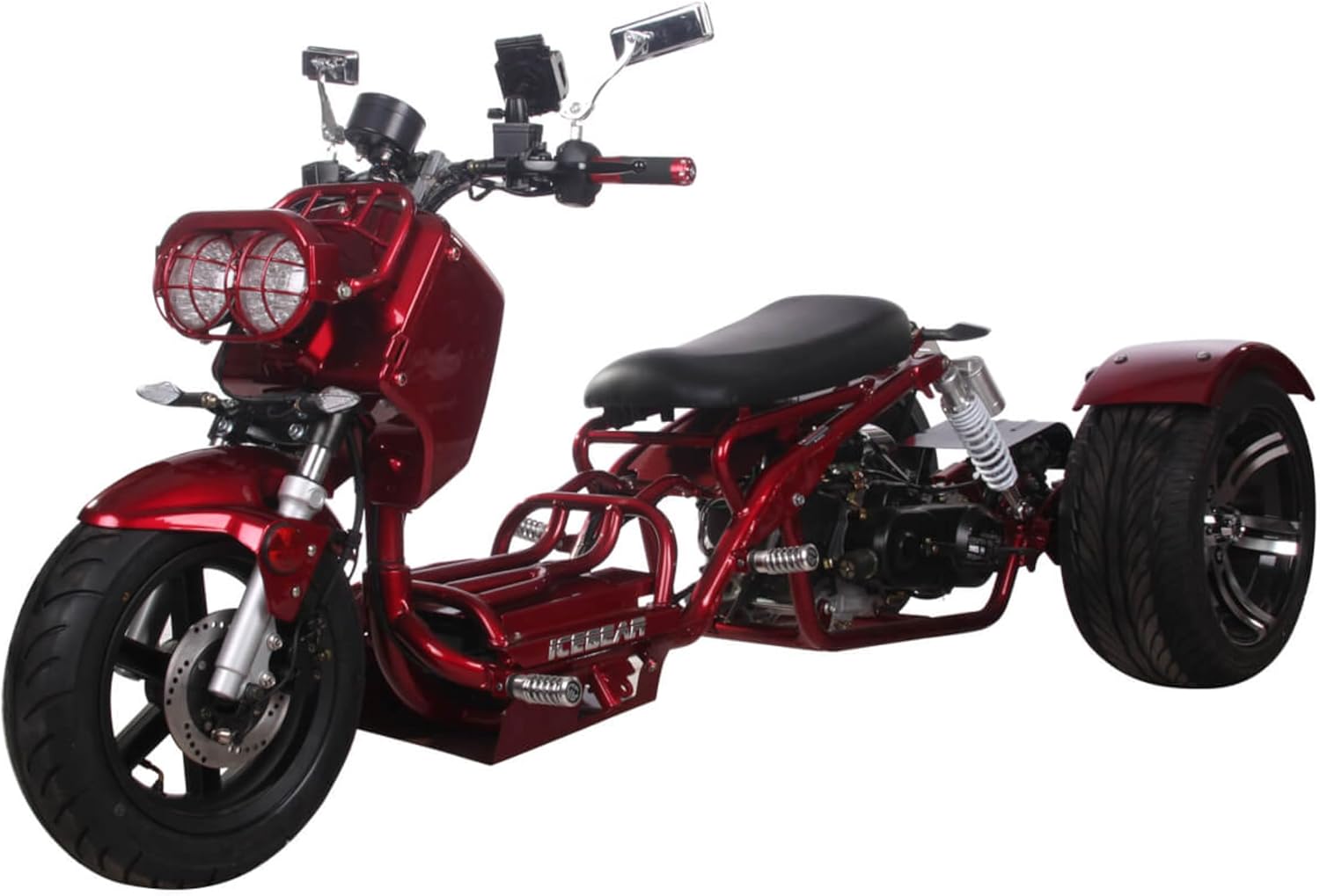 50cc stretched trike buy,should I buy a 50cc trike,50cc trike vs scooter,50cc stretched trike pros cons,best 50cc three wheeled moped,50cc trike worth buying - detailed features and technical specifications