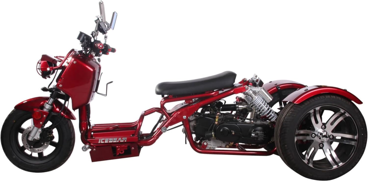 50cc stretched trike buy,should I buy a 50cc trike,50cc trike vs scooter,50cc stretched trike pros cons,best 50cc three wheeled moped,50cc trike worth buying unboxing and complete package contents