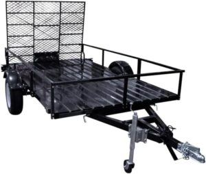 Image 1 of 6x10 open rail trailer heavy duty