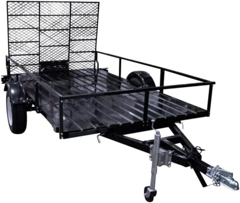 6x10 Open Rail Trailer Heavy Duty: Honest Pros & Cons 31 Image 1 of 6x10 open rail trailer heavy duty