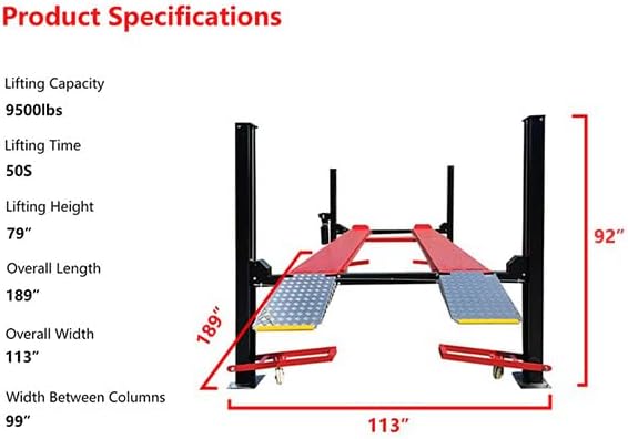 Step-by-step guide for 9500lb 4 post lift worth it,should I buy a 9500lb 4 post lift,9500lb 4 post lift pros cons,portable garage parking lift cost,best 4 post lift for home garage,9500lb 4 post lift vs other lifts - complete tutorial