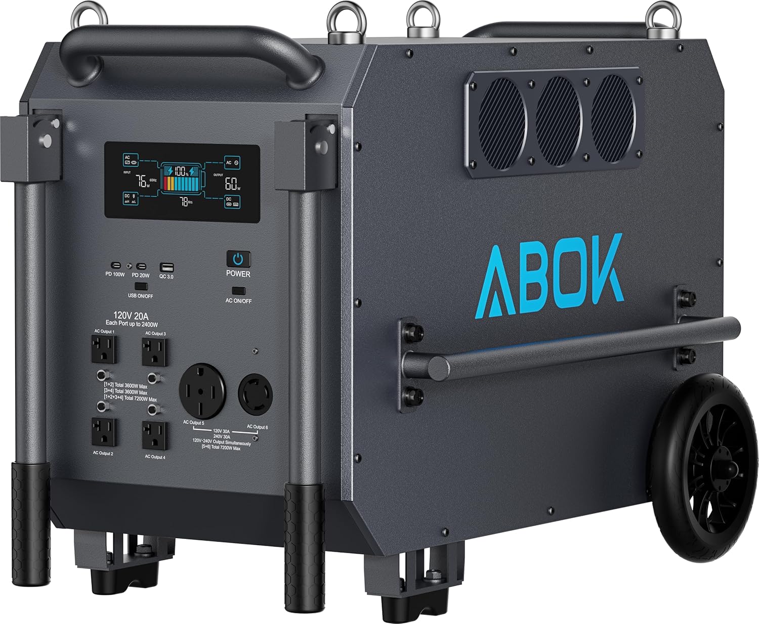 ABOK Ark7200 portable power station worth it,best 7200 watt solar generator,ABOK Ark7200 vs alternatives,9792Wh LiFePO4 battery pros cons,should I buy ABOK Ark7200,ABOK Ark7200 honest buying guide - detailed features and technical specifications