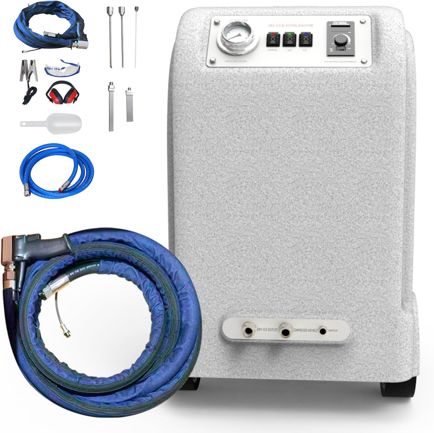 AI30 Plus dry ice blasting machine pros cons,should I buy dry ice blasting machine,AI30 Plus vs AI30 dry ice blaster,dry ice cleaning machine worth buying,best industrial dry ice blaster,AI30 Plus hopper efficiency - detailed features and technical specifications