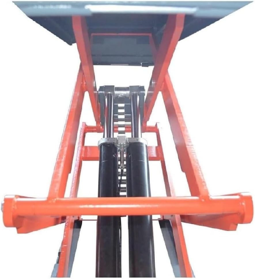 AK-X95 scissor lift unboxing and complete package contents