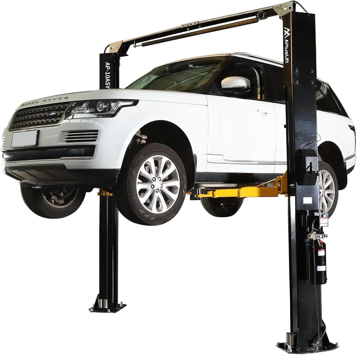 APlusLift 10,000LB 2-Post car lift,should I buy APlusLift HW-10ASY,APlusLift vs BendPak car lift comparison,APlusLift 10,000LB lift pros cons,best 2-post asymmetric car lift,APlusLift car lift worth buying - detailed features and technical specifications