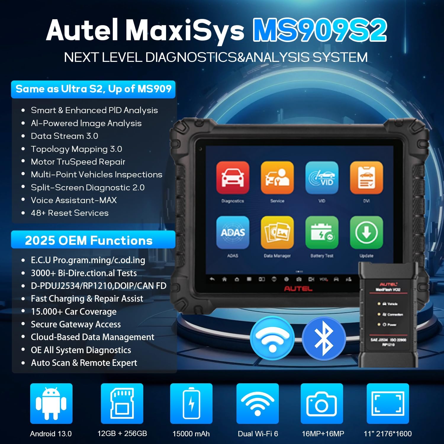Autel MaxiSys MS909S2 review,Autel MS909S2 worth buying,Autel MS909S2 vs MS909,Autel MS909S2 pros cons,best professional diagnostic scanner 2025,should I buy Autel MS909S2 unboxing and complete package contents