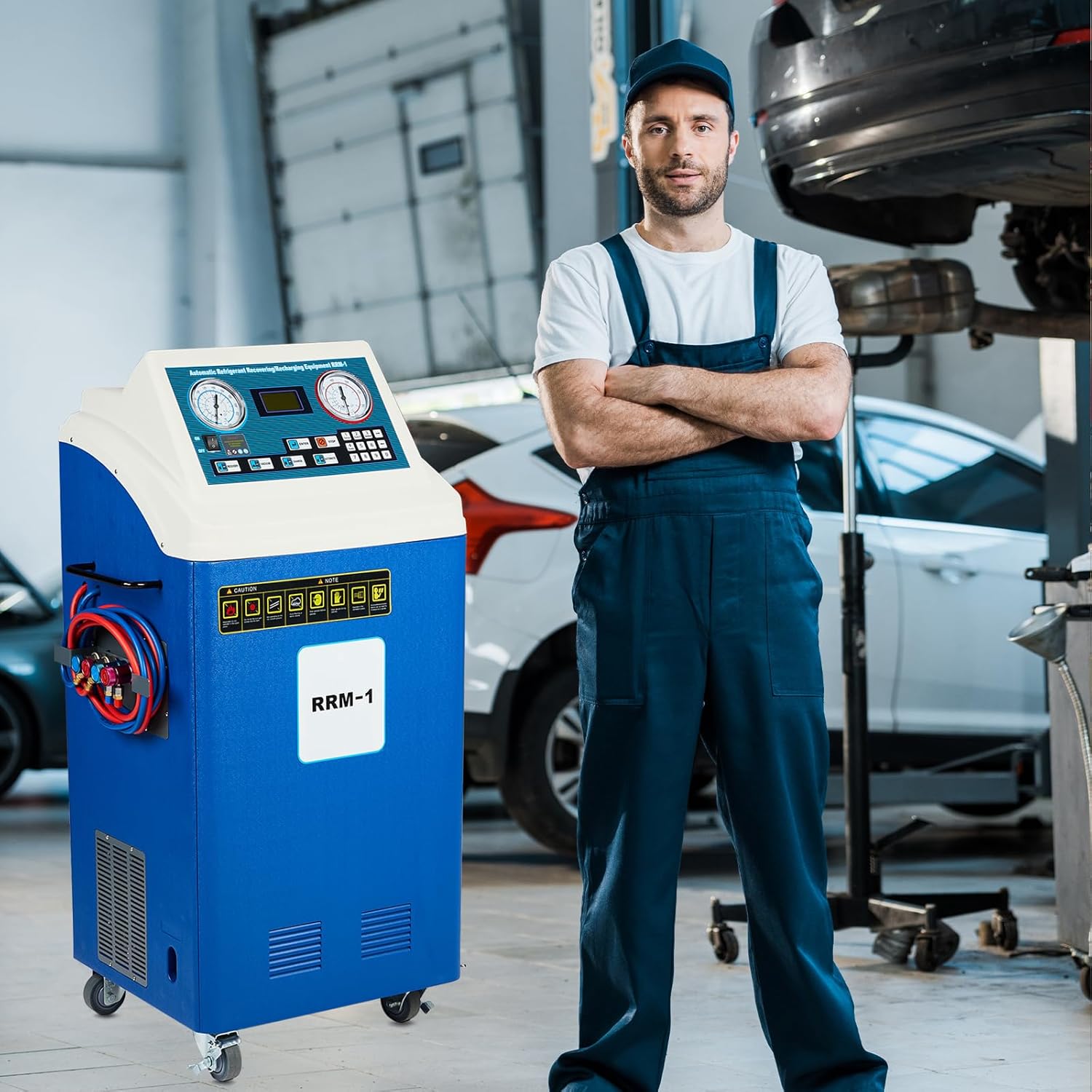 AutoForever refrigerant recovery machine,dual tank refrigerant recovery machine,R134 R1234yf recovery machine pros cons,best automatic AC recovery machine,is AutoForever recovery machine worth it,refrigerant recovery and recharge machine comparison unboxing and complete package contents