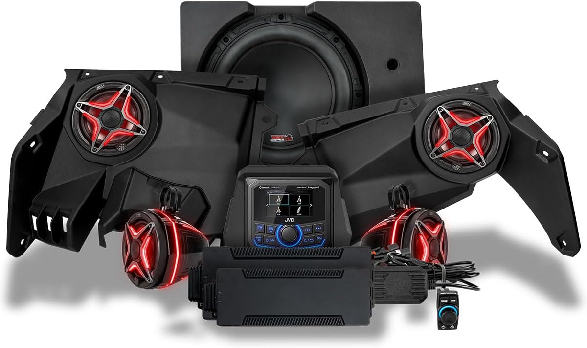 Can-Am Maverick X3 audio system,SSV Works Phase-4 V-Spec worth buying,best UTV audio system for Maverick X3,Can-Am Maverick X3 audio upgrade pros cons,1650 watt UTV speaker system,should I buy SSV Works V-Spec system - detailed features and technical specifications