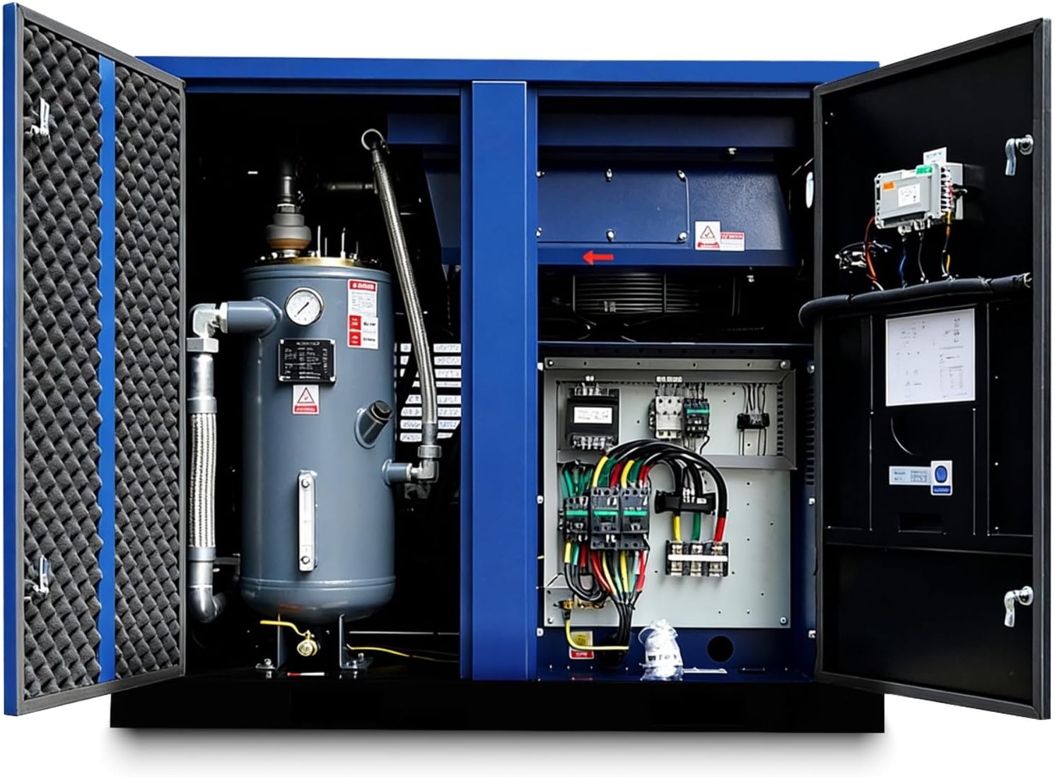 Chery Industrial 50HP air compressor worth it,should I buy Chery 50HP compressor,Chery 50HP vs alternatives,Chery 50HP pros cons,best 50HP rotary screw compressor,Chery Industrial compressor honest unboxing and complete package contents