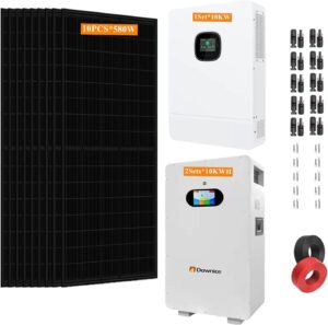 Image 1 of Dawnice 20KWH solar kit worth it