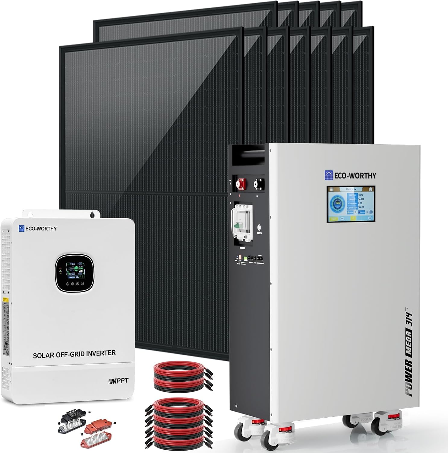 ECO-WORTHY 10kW solar kit worth it,ECO-WORTHY 10kW off-grid kit pros cons,should I buy ECO-WORTHY solar kit,ECO-WORTHY 10kW vs other solar kits,best 10kW off-grid solar system,ECO-WORTHY 10kW complete kit honest - detailed features and technical specifications