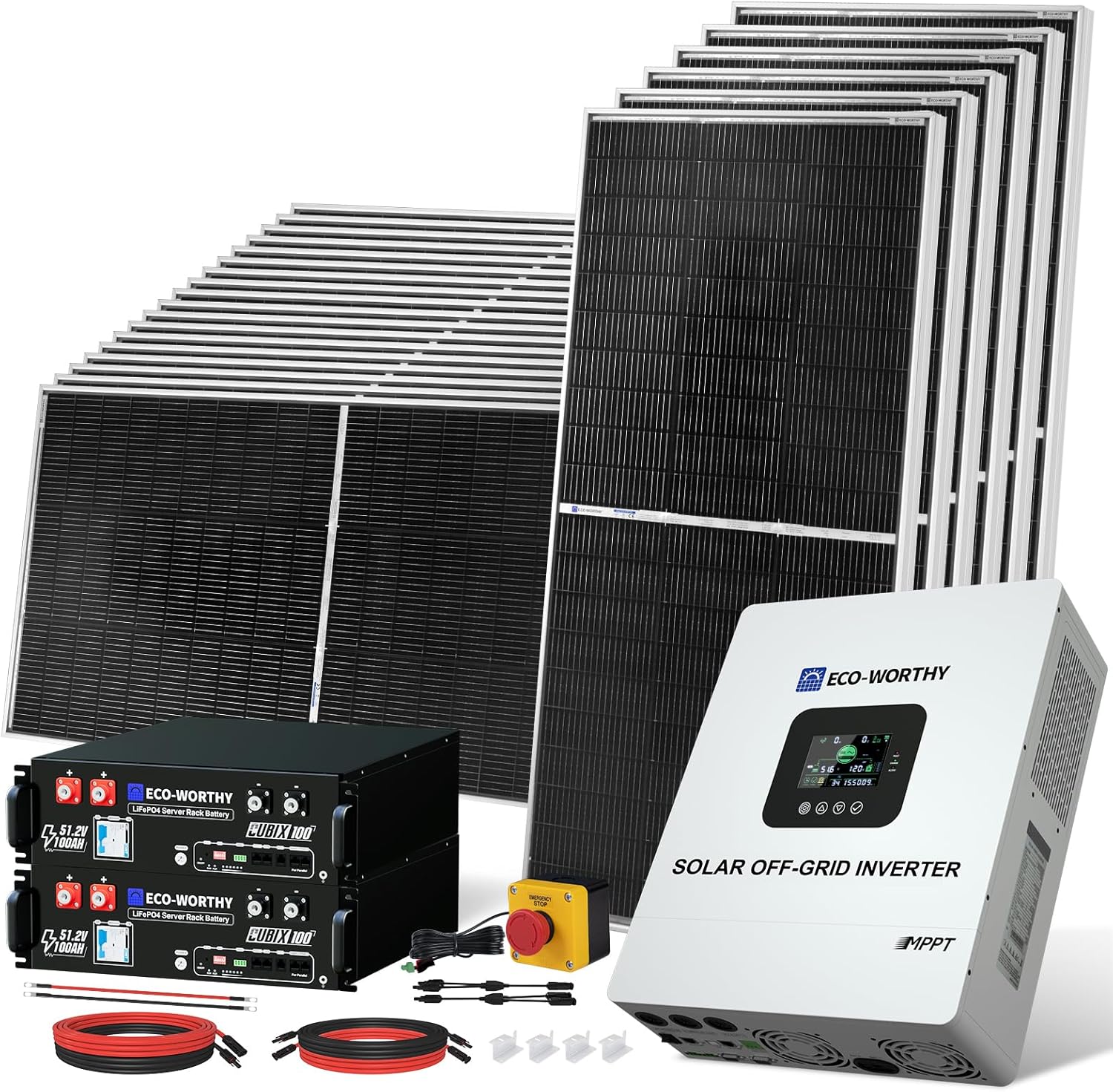 ECO-WORTHY 5000W solar kit worth it,should I buy ECO-WORTHY solar kit,ECO-WORTHY 5000W vs alternatives,ECO-WORTHY solar kit pros cons,best off-grid solar kit,ECO-WORTHY 10.24kWh battery performance - detailed features and technical specifications