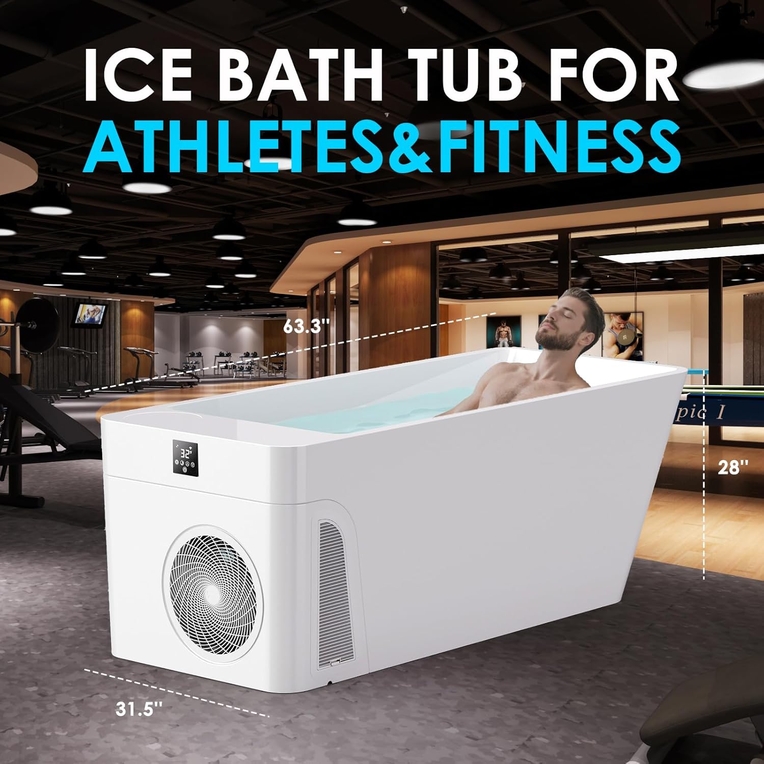 ICEGALAX ice bath tub worth it,should I buy ICEGALAX ice bath,ICEGALAX vs other cold plunge tubs,ICEGALAX ice bath pros cons,ICEGALAX All-in Gen 3 honest,best ice bath tub with chiller performance testing and real-world results