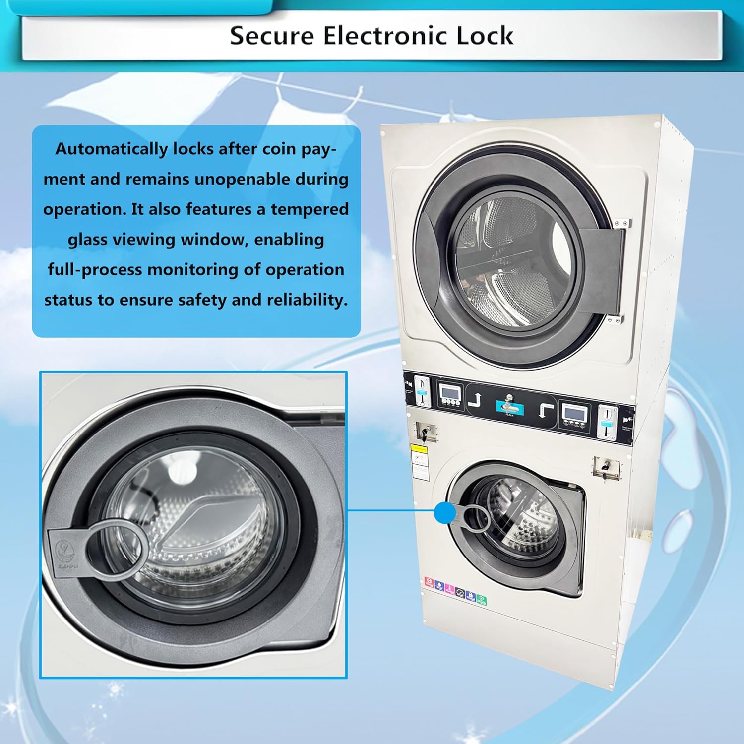 INTSUPERMAI washer dryer combo worth it,INTSUPERMAI coin op washer dryer pros cons,INTSUPERMAI commercial laundry machine,best stacked washer dryer for laundromat,INTSUPERMAI 12kg washer dryer,should I buy INTSUPERMAI laundry machine performance testing and real-world results