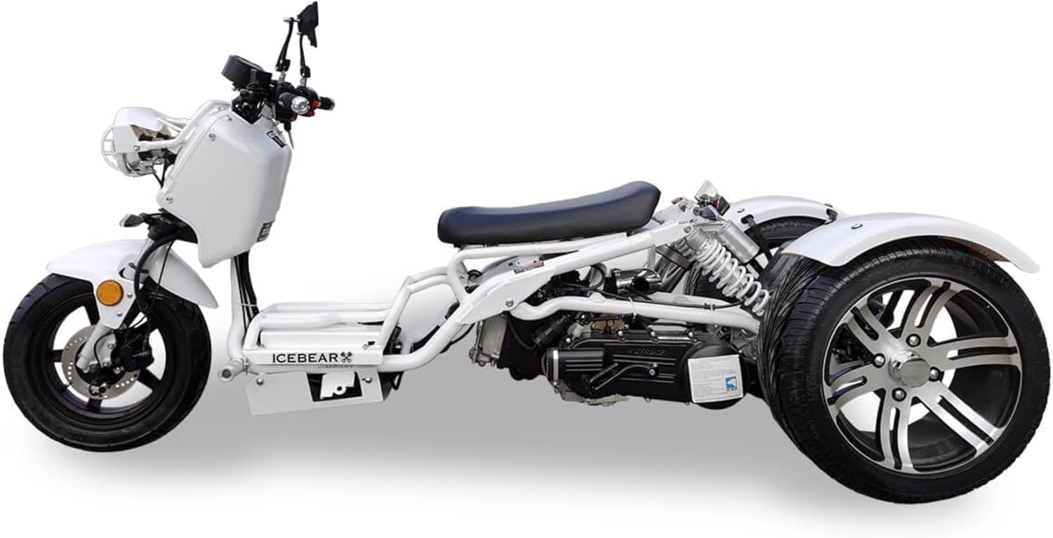IceBear Stretched Trike 150cc,should i buy a stretched trike 150cc,IceBear trike vs alternatives,stretched trike 150cc pros cons,best 3 wheel motorcycle for adults,IceBear trike worth buying unboxing and complete package contents