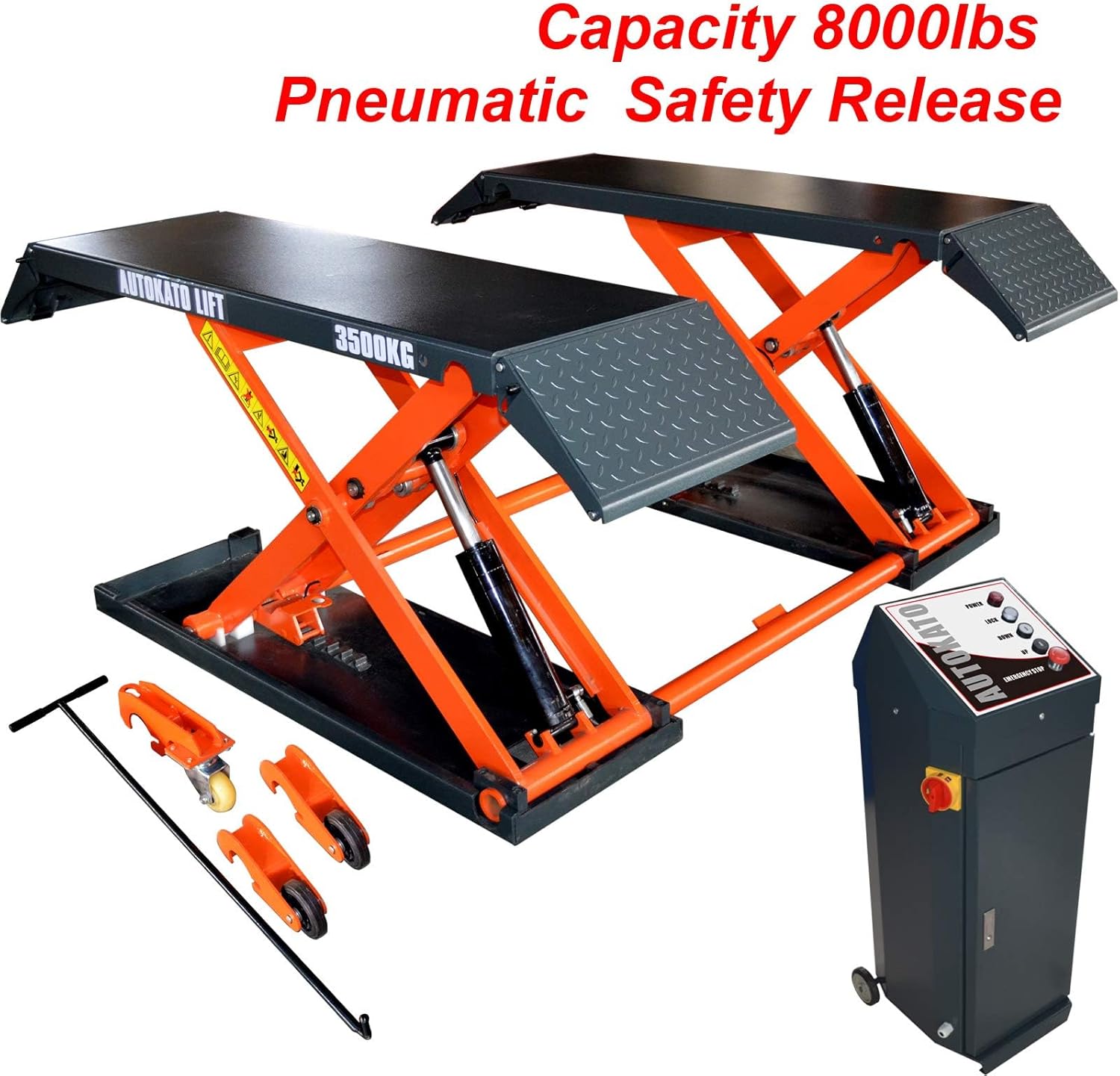KATOOL X80-110 scissor lift worth buying,KATOOL X80-110 8000lb lift pros cons,best mid rise scissor lift for garage,KATOOL scissor lift vs Quick Jack,should I buy KATOOL X80-110 lift,8000lb electric scissor lift features unboxing and complete package contents