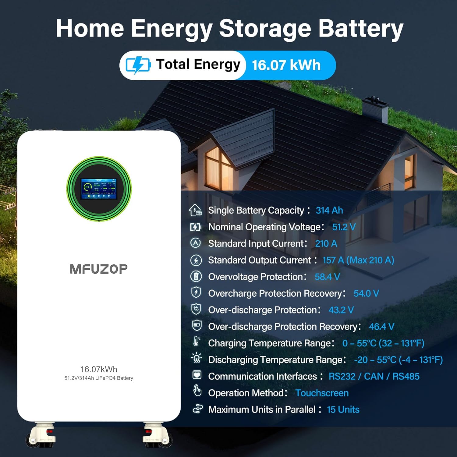 Step-by-step guide for MFUZOP 48V 314Ah battery worth it,MFUZOP 48V battery pros cons,best 48V LiFePO4 home battery,should I buy MFUZOP solar battery,MFUZOP vs other solar batteries,MFUZOP 314Ah battery honest - complete tutorial