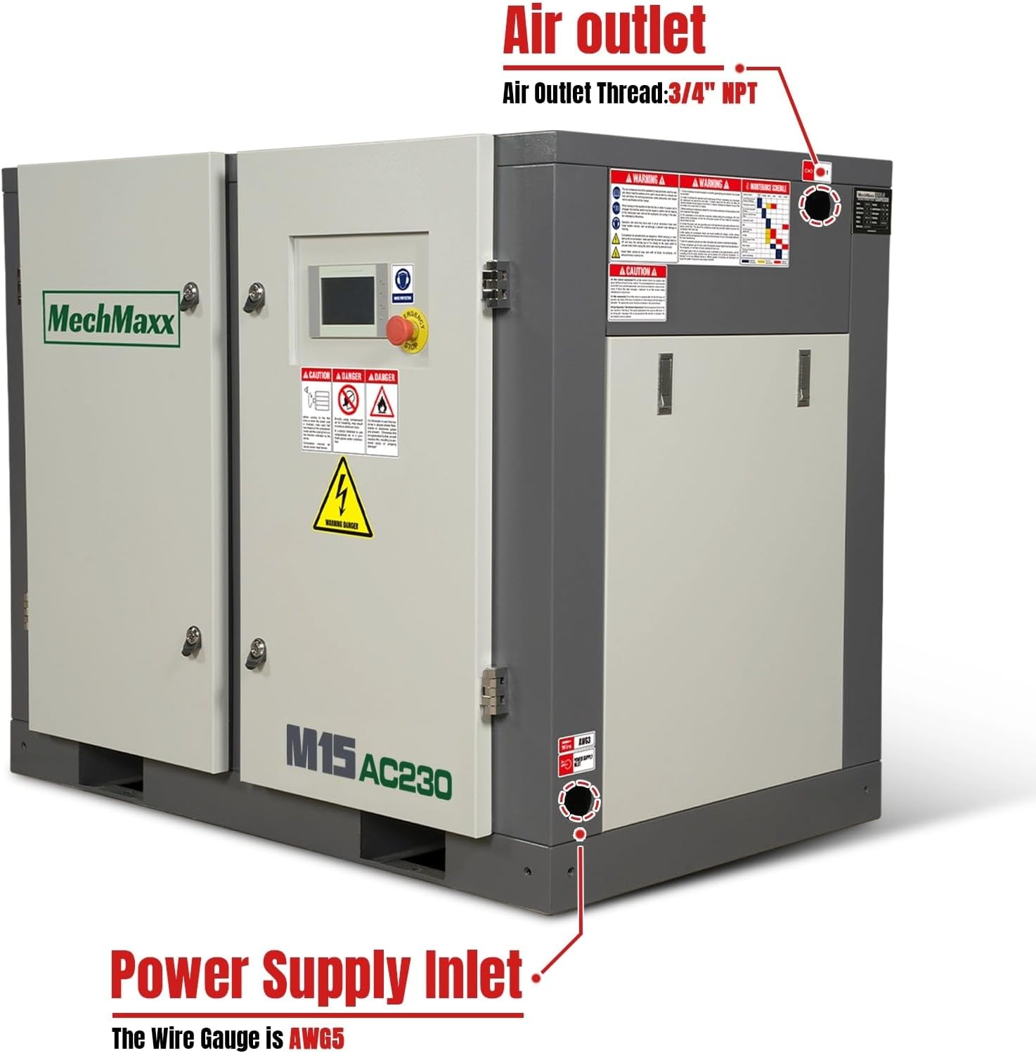 MechMaxx 15HP rotary screw air compressor,best industrial rotary screw air compressor,15hp rotary screw air compressor worth buying,MechMaxx air compressor pros cons,should I buy a rotary screw air compressor,rotary screw air compressor vs piston unboxing and complete package contents