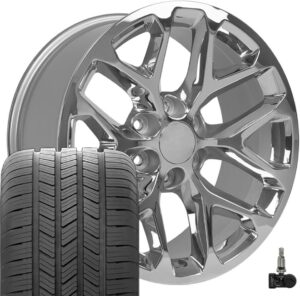 Image 1 of OE Wheels CV98 20 inch rims for Silverado 1500