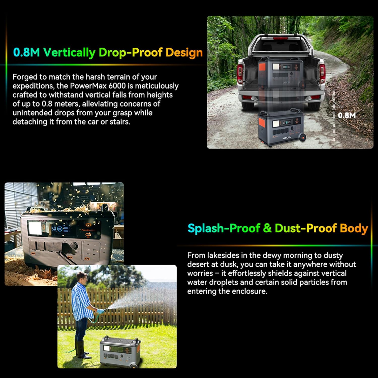 Step-by-step guide for OSCAL 6000W solar power station,OSCAL PowerMax 6000 pros cons,best high wattage solar generator for home backup,OSCAL 7200Wh solar generator worth buying,OSCAL vs EcoFlow solar generator,2400W solar charging generator for camping - complete tutorial