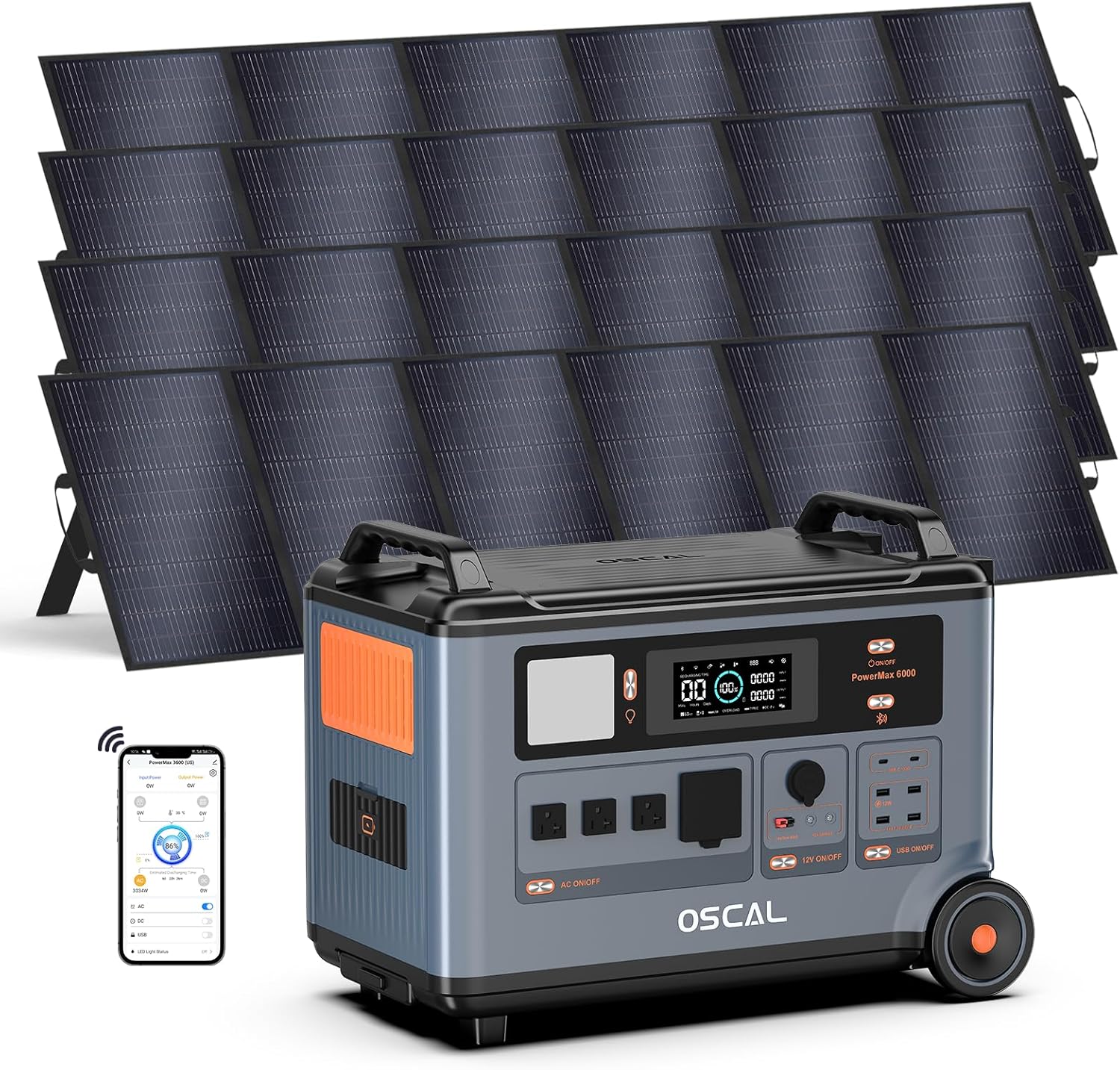 OSCAL PowerMax 6000 solar generator,should I buy OSCAL PowerMax 6000,OSCAL PowerMax 6000 pros cons,best solar generator for home backup,OSCAL PowerMax 6000 vs alternatives,OSCAL PowerMax 6000 worth buying - detailed features and technical specifications