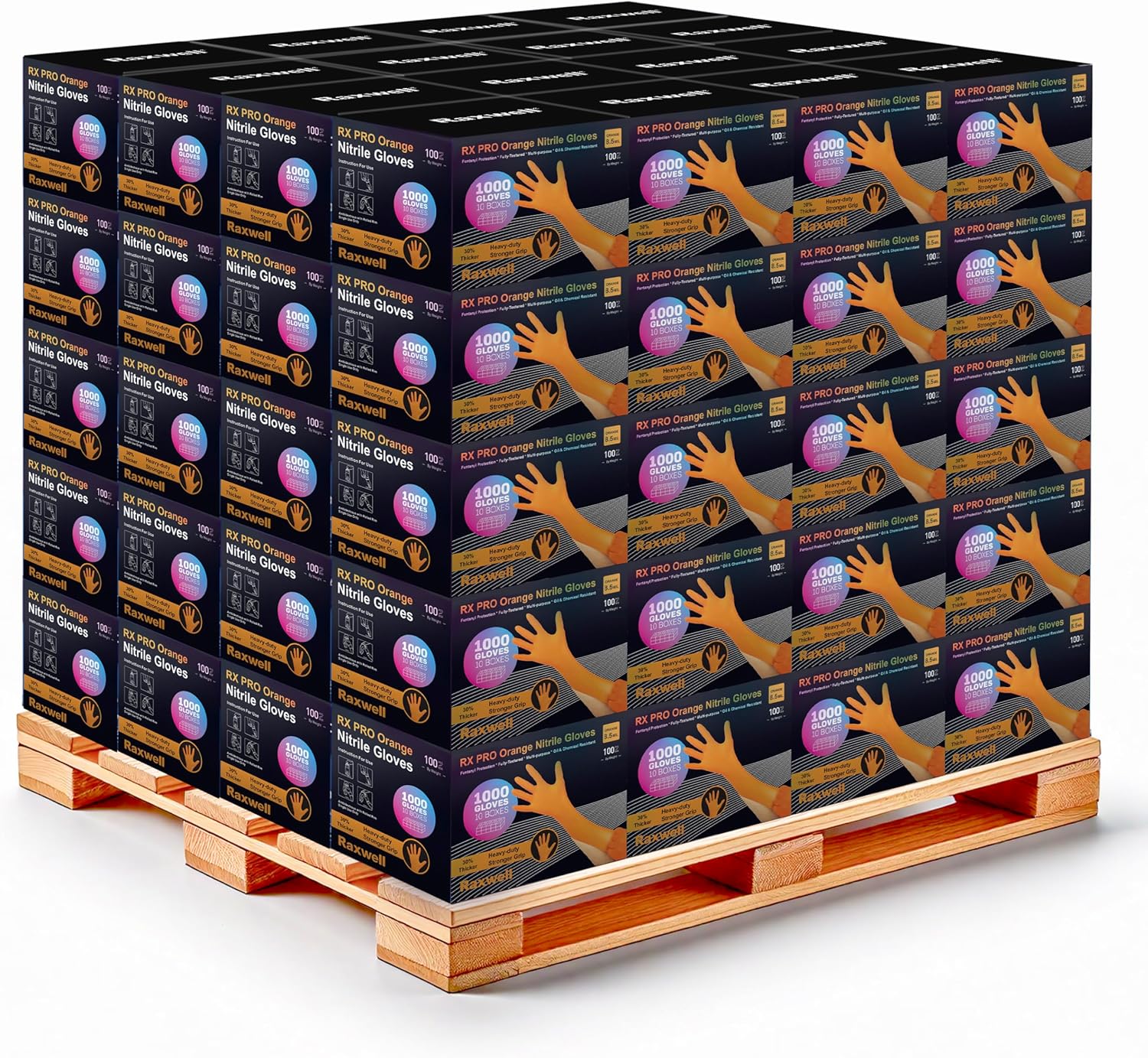 Raxwell Orange Nitrile Gloves worth it,should I buy Raxwell nitrile gloves,Raxwell vs other nitrile gloves,Raxwell Orange Nitrile Gloves pros cons,best 8.5 mil nitrile gloves,Raxwell gloves worth buying - detailed features and technical specifications