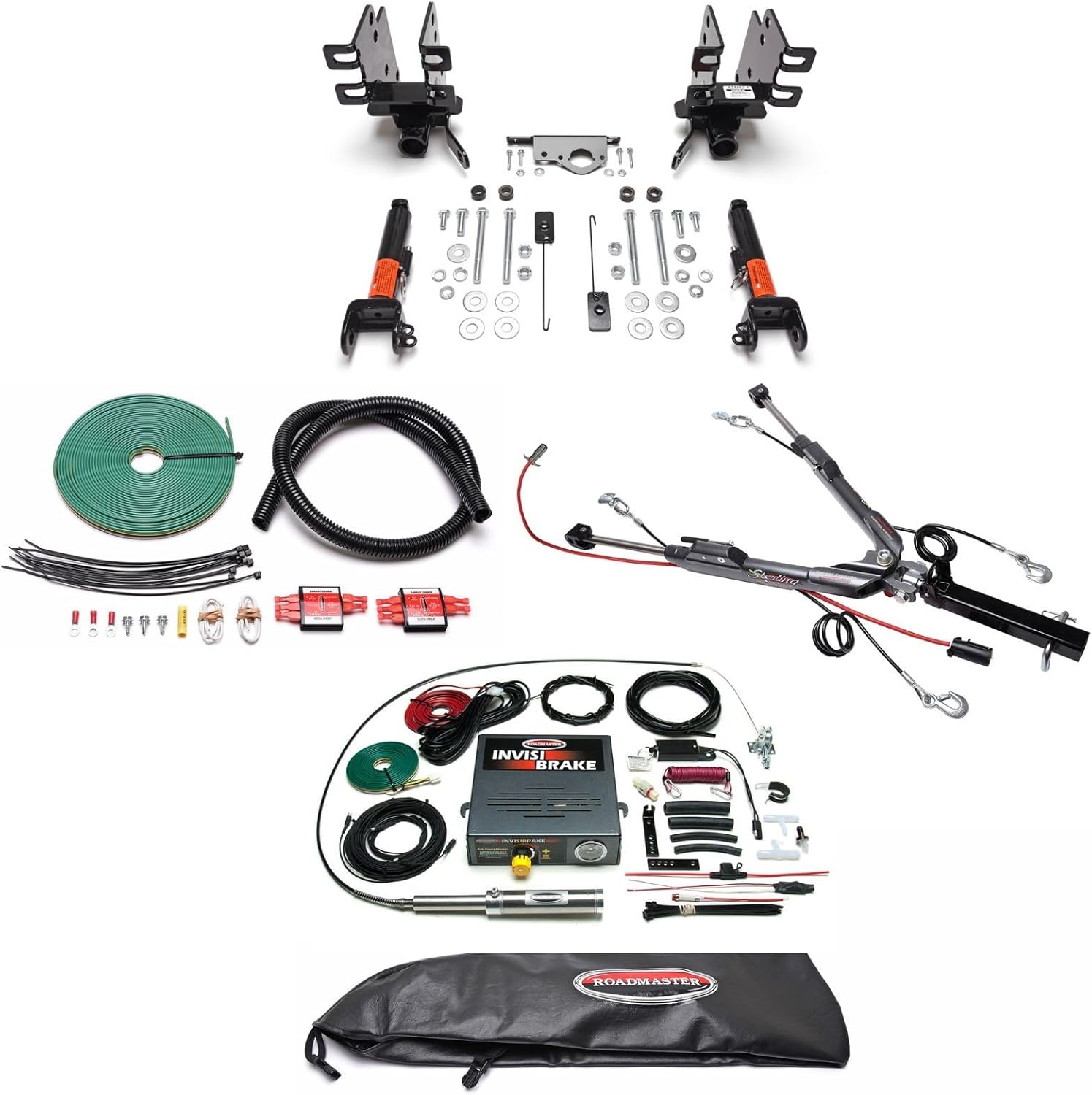 Roadmaster Sterling All-Terrain tow bar combo,Roadmaster Sterling All-Terrain pros cons,best tow bar for 2018-2026 Wrangler JL,Roadmaster Invisibrake system worth buying,Roadmaster Sterling All-Terrain vs alternatives,how to install Roadmaster baseplate Wrangler JL - detailed features and technical specifications
