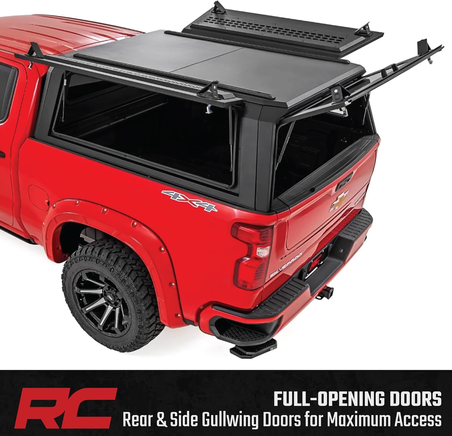 Rough Country bed cap Silverado,Rough Country bed cap vs alternatives,best truck bed cap for Silverado 1500,Rough Country bed cap pros cons,should I buy Rough Country bed cap,Silverado bed topper worth buying unboxing and complete package contents