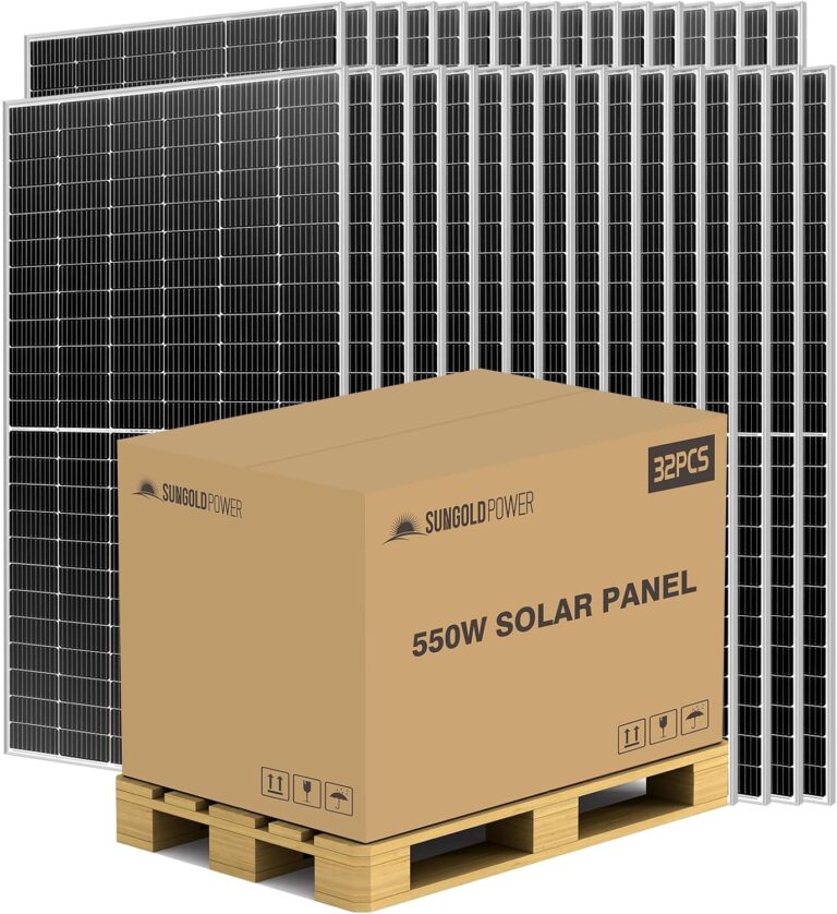 Image 1 of SUNGOLDPOWER 550W solar panels worth it