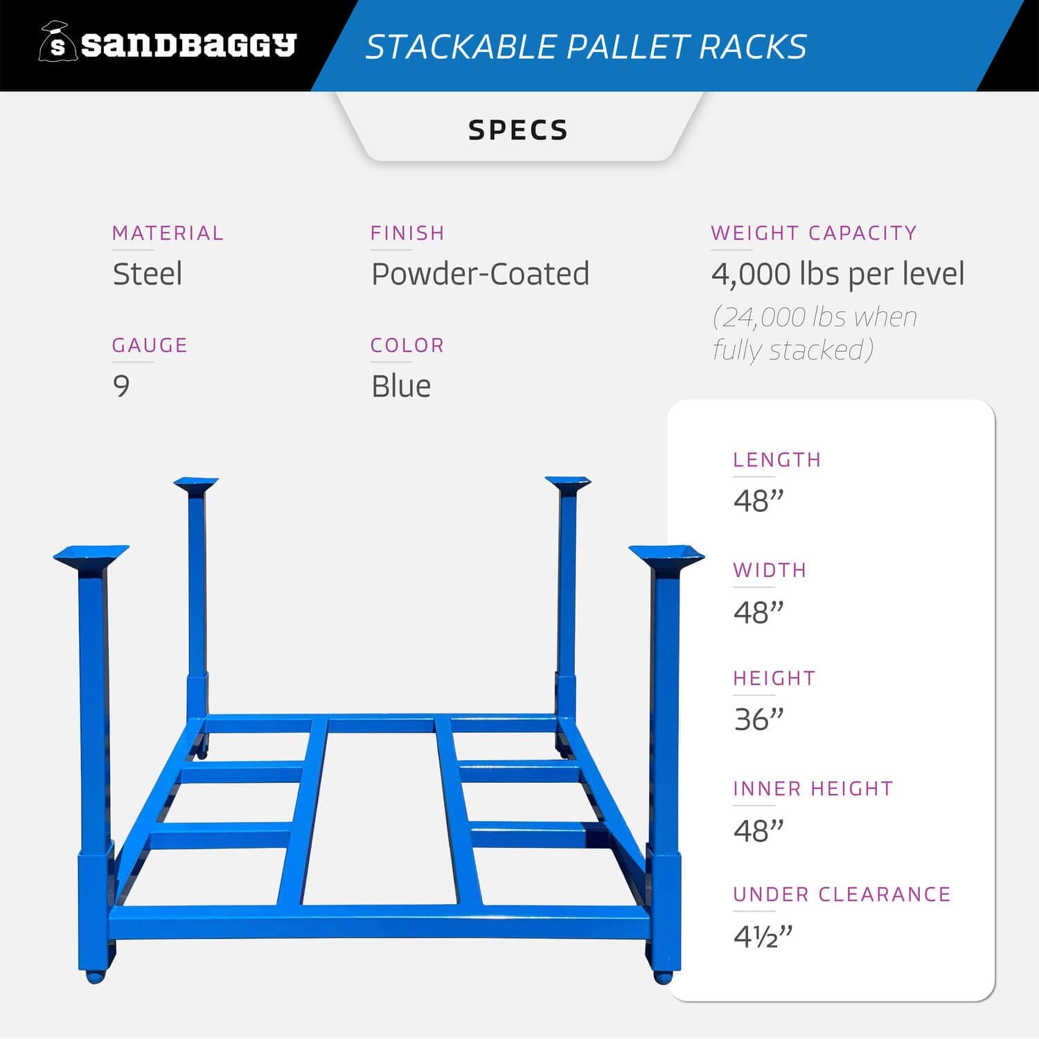 Step-by-step guide for Sandbaggy pallet racks worth it,Sandbaggy pallet racks pros cons,best heavy duty stackable racks,should I buy Sandbaggy pallet racks,Sandbaggy vs other pallet racks,Sandbaggy 4000 lb racks honest - complete tutorial