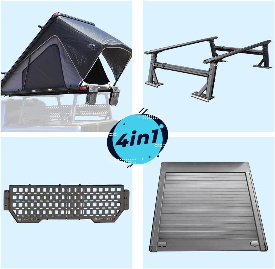 Syneticusa MR hard tonneau cover worth it,Syneticusa MR cover pros cons,best hard tonneau cover rack tent combo,Syneticusa vs other tonneau covers,should I buy Syneticusa MR cover,Syneticusa MR complete package honest unboxing and complete package contents