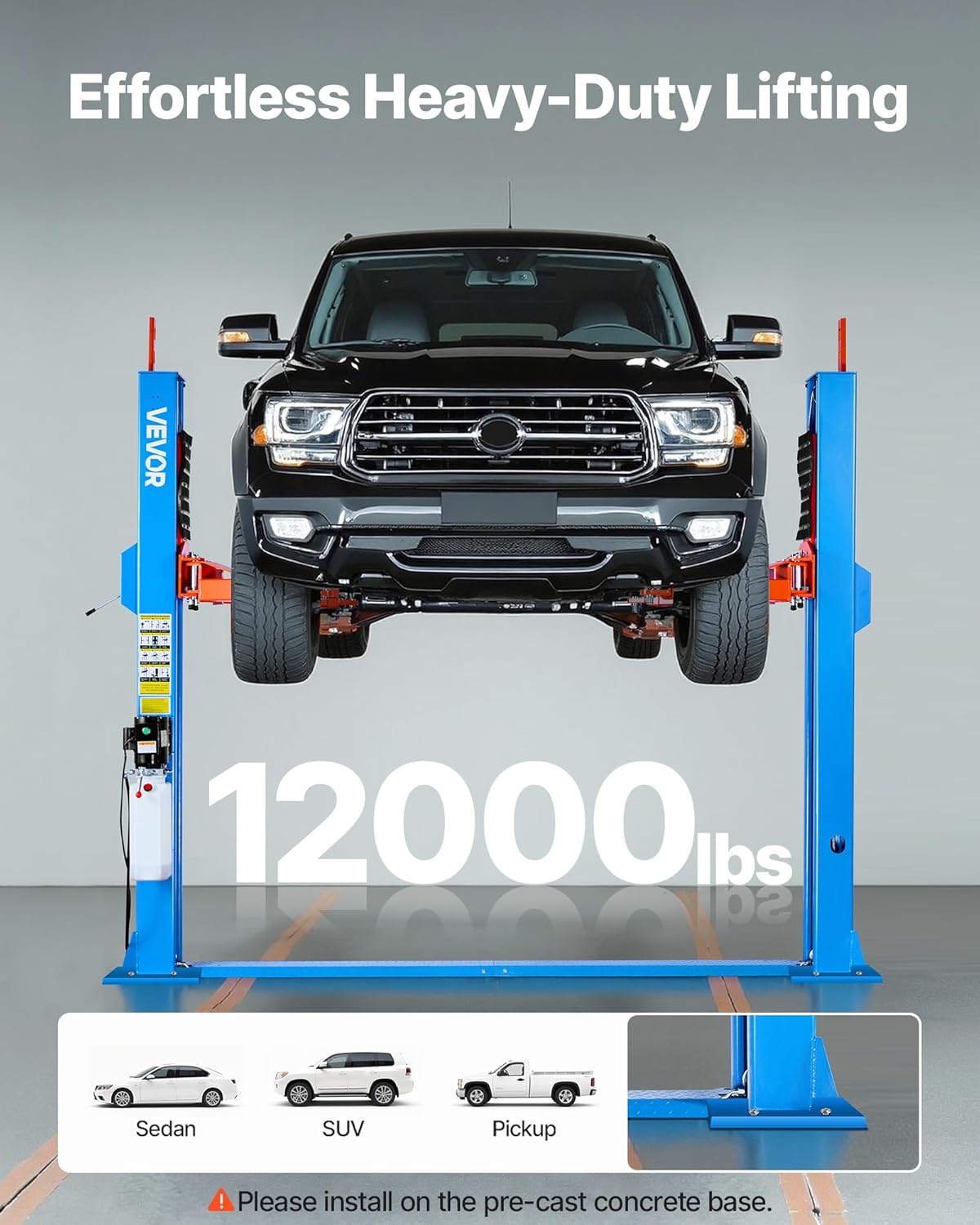 VEVOR 2 post car lift 12000 lbs,VEVOR two post lift pros cons,VEVOR 12000 lb lift vs alternatives,should I buy VEVOR two post lift,best 2 post car lift for home garage,VEVOR car lift worth buying unboxing and complete package contents