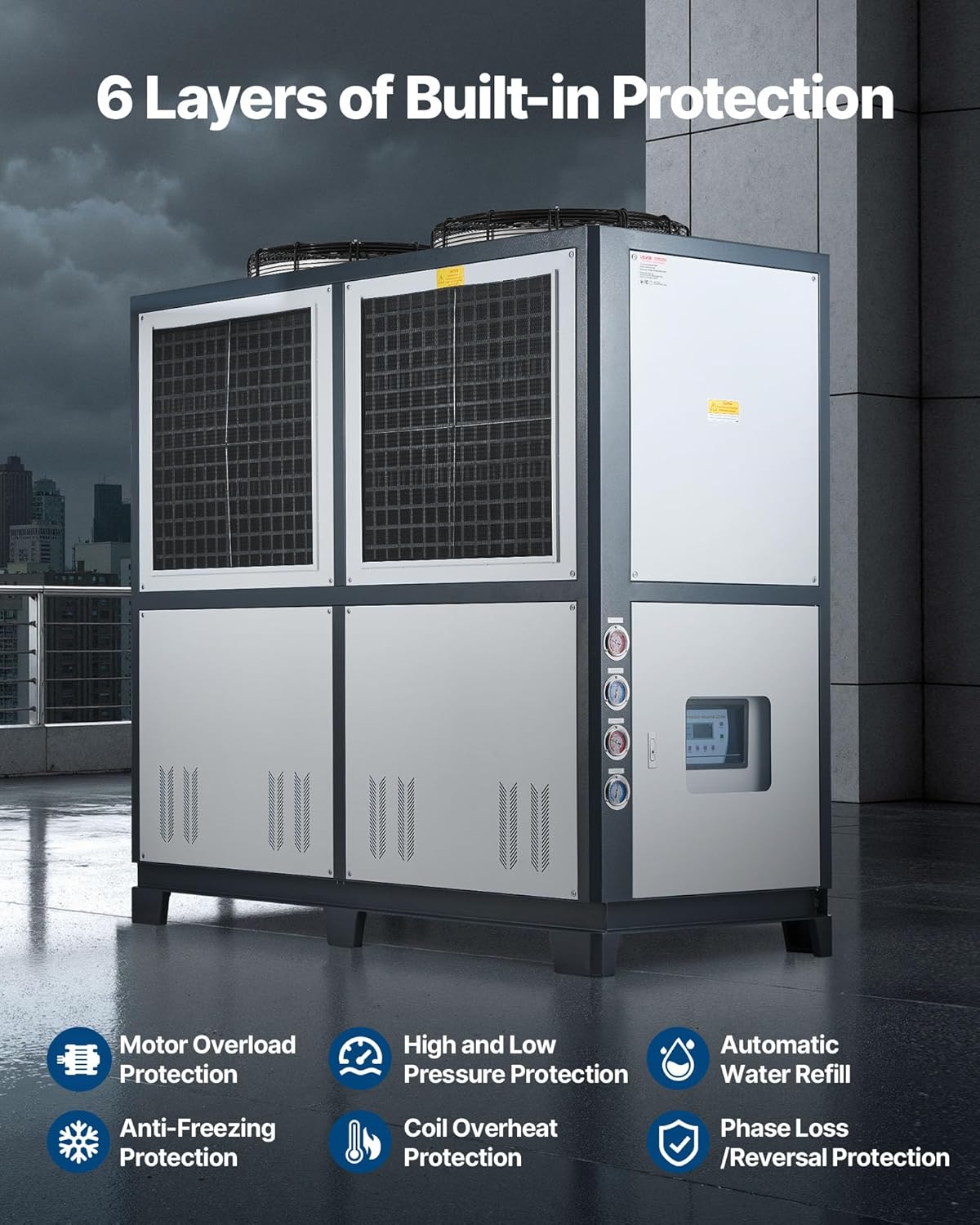 Step-by-step guide for VEVOR 25 HP water chiller worth it,should I buy a VEVOR industrial chiller,VEVOR chiller vs alternatives,VEVOR 25 HP chiller pros cons,best industrial water chiller,VEVOR dual compressor chiller honest - complete tutorial