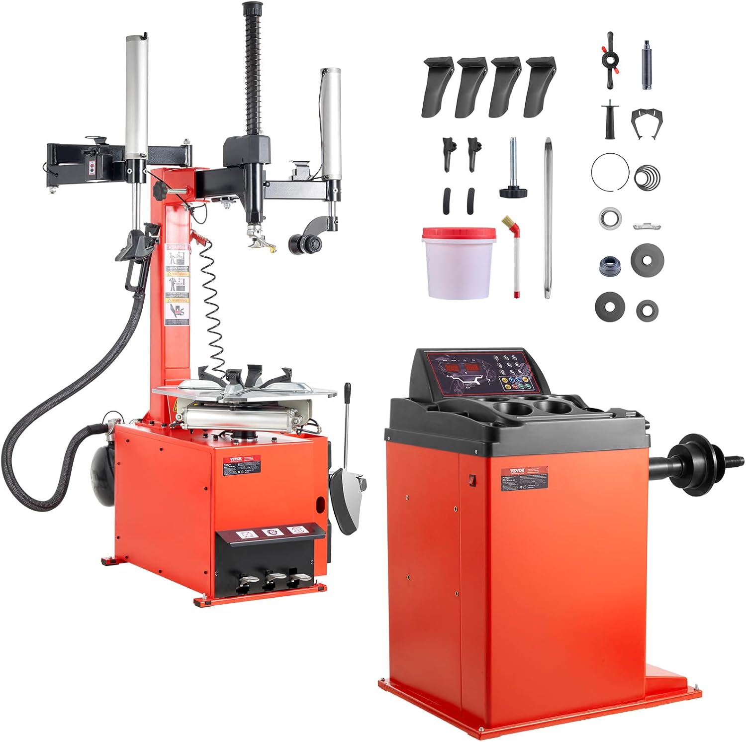 VEVOR tire changer balancer combo,VEVOR tire changer balancer worth buying,tire changer balancer combo for shop,VEVOR tire changer balancer pros cons,best tire changer balancer for SUVs,should I buy VEVOR tire machine - detailed features and technical specifications