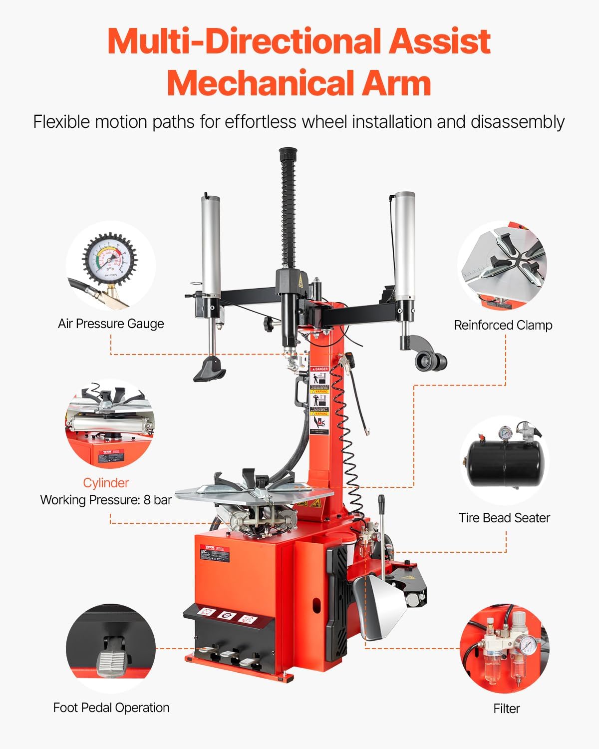 Step-by-step guide for VEVOR tire changer balancer combo,VEVOR tire changer balancer worth buying,tire changer balancer combo for shop,VEVOR tire changer balancer pros cons,best tire changer balancer for SUVs,should I buy VEVOR tire machine - complete tutorial
