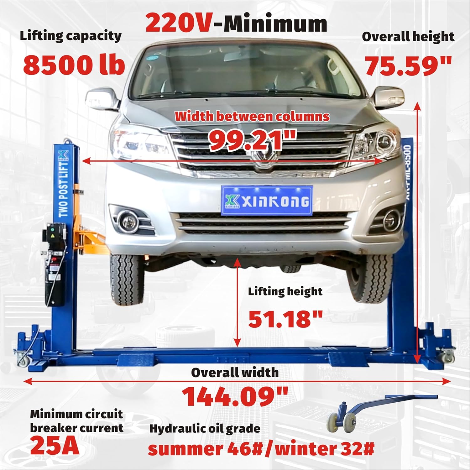 XK-8500 mobile two post lift,XK-8500 lift worth buying,best mobile two post lift for home,XK-8500 pros and cons,should I buy XK-8500 lift,XK-8500 vs other clear floor lifts unboxing and complete package contents