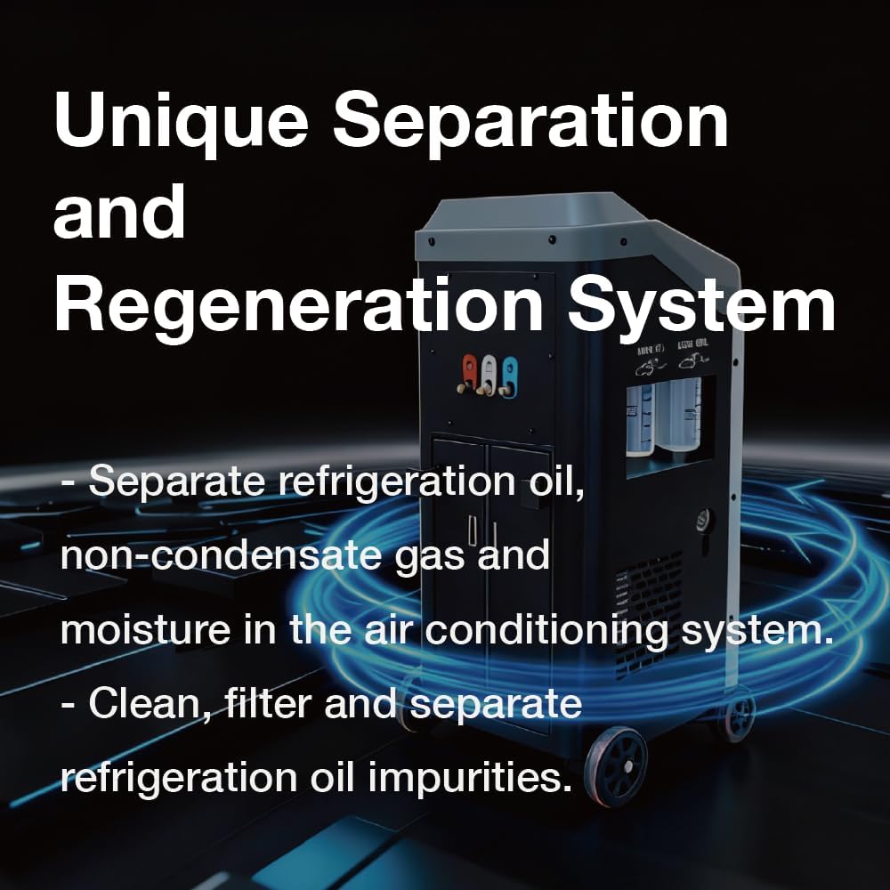 XK refrigerant recovery machine,best R-134A recovery machine,automotive AC recharge machine,hybrid car AC recycling machine,XK AC 900 machine worth buying,automatic refrigerant recovery machine pros cons performance testing and real-world results