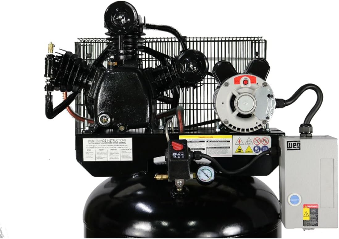 atlas AF7 80 gallon air compressor worth it,AF7 vs Quincy air compressor,80 gallon compressor pros cons,best 2 stage air compressor for garage,atlas 80 gallon air compressor durable,should I buy atlas AF7 compressor performance testing and real-world results