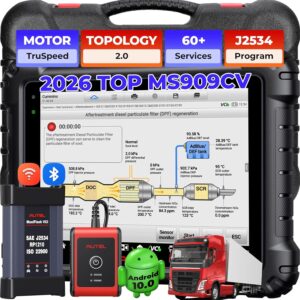 Image 1 of autel maxisys ms909cv truck scanner pros cons