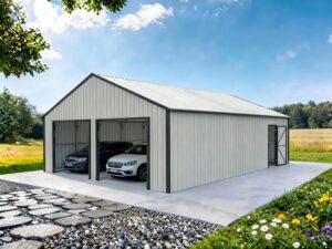Image 1 of best 25x33 ft metal garage shed