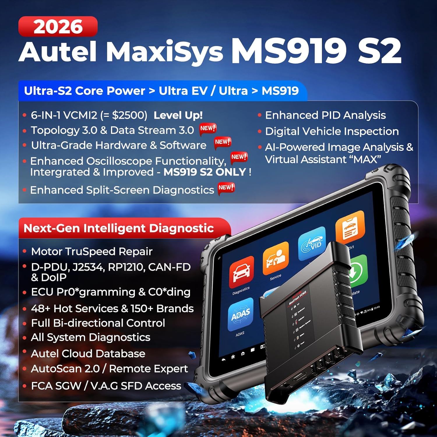 best Autel MaxiSys MS919 S2 scanner,should I buy Autel MaxiSys MS919 S2,Autel MS919 S2 vs Ultra S2,Autel MaxiSys MS919 S2 pros cons,Autel MS919 S2 worth buying,best diagnostic scanner for ECU programming unboxing and complete package contents