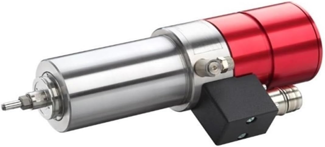 Real-world testing of the CNC spindle motor pros cons, showing it machining aluminum and hardwood. Demonstrates torque and finish quality.