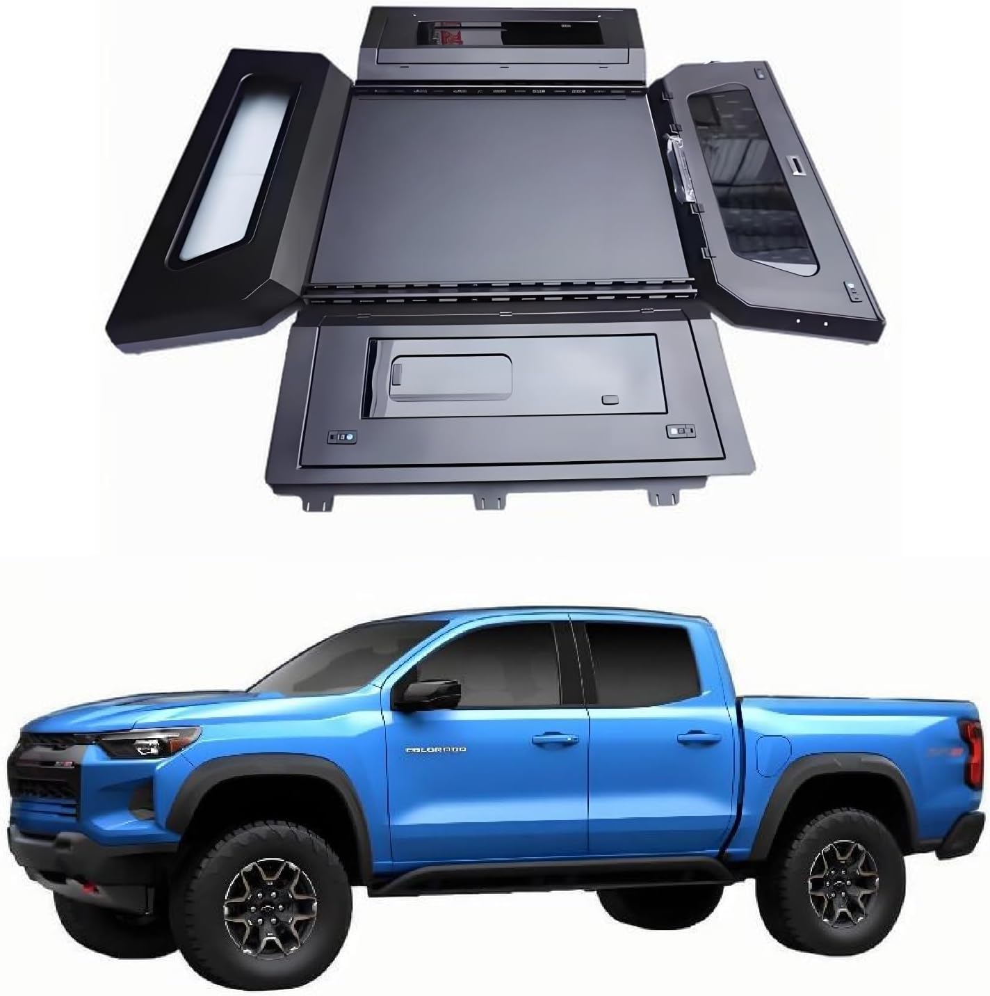 best Chevy Colorado tonneau cover,Chevy Colorado hard bed cap pros cons,should I buy a truck bed topper for Colorado,Chevy Colorado truck cap vs soft cover,best truck bed cap for long bed Colorado,steel truck canopy for Colorado worth buying - detailed features and technical specifications