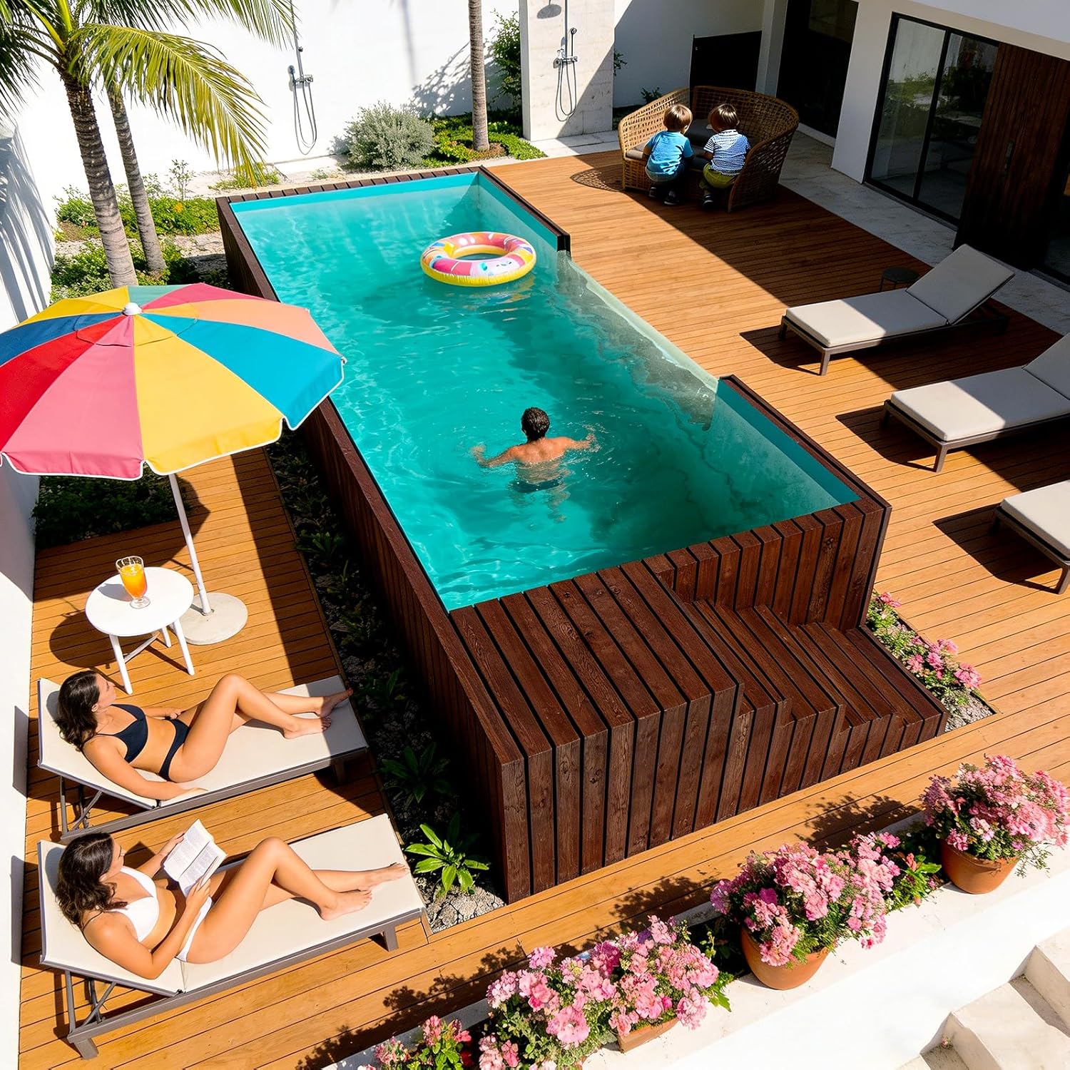 best above ground swimming pool,should I buy an above ground pool,above ground pool pros and cons,above ground pool worth buying,best large backyard pool,above ground pool vs in-ground unboxing and complete package contents