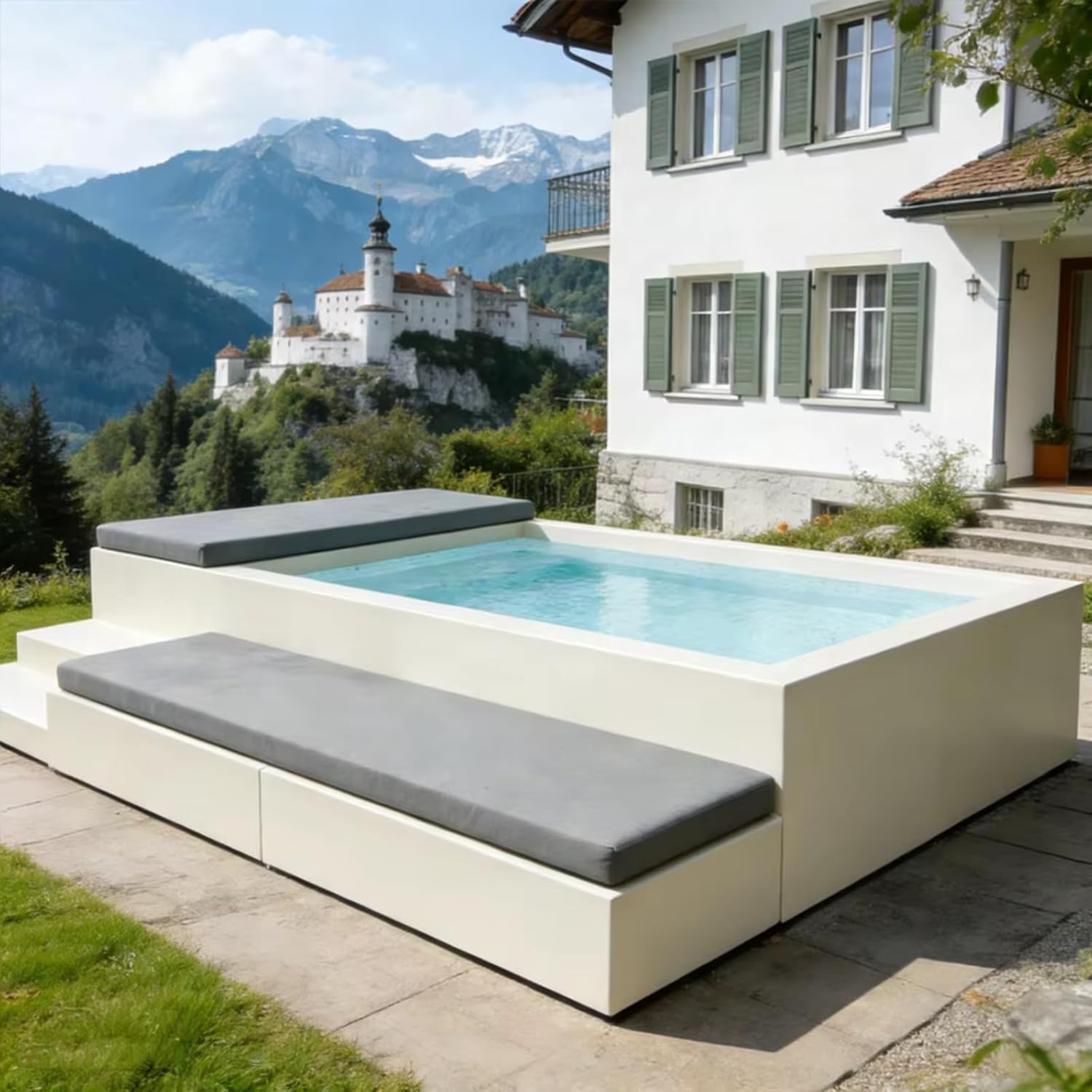 best above ground swimming pool,should I buy an above ground pool,above ground pool pros cons,above ground pool worth buying,above ground pool vs in-ground,best family swimming pool unboxing and complete package contents