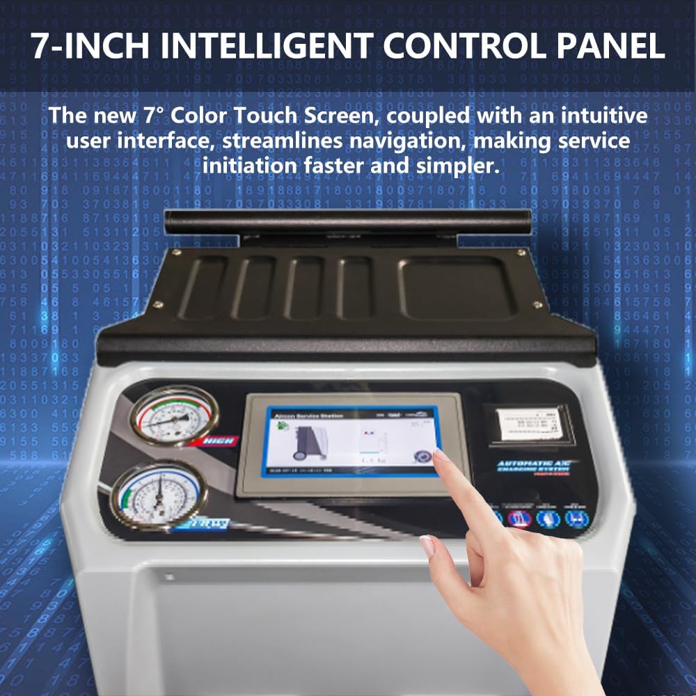 best automatic refrigerant recovery machine,buy AC2100 refrigerant recovery machine,R134a R1234yf recovery machine worth it,automatic AC recovery machine pros cons,best automotive AC service machine,AC2100 vs other recovery machines unboxing and complete package contents